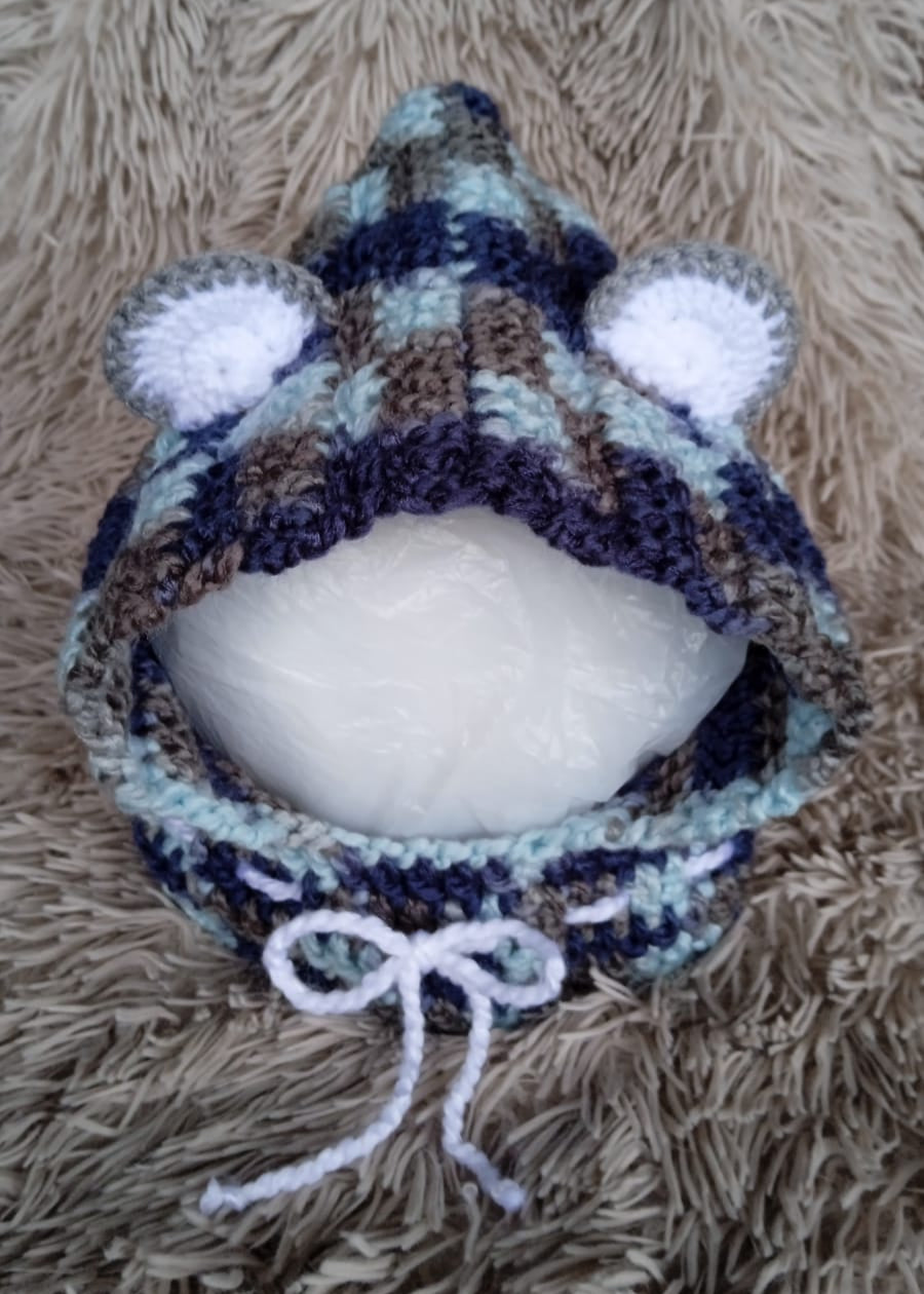 Gorro con cuello para niño(a) - 3 a 4 años