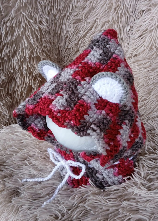 Gorro con cuello niño(a) - 3 a 4 años